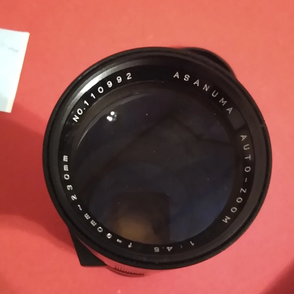 Vintage camera macro lens